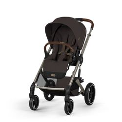 Cochecito 2 piezas Cybex Balios S Lux con capazo plegable Chocolate