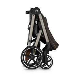 Cochecito 2 piezas Cybex Balios S Lux con capazo plegable Chocolate