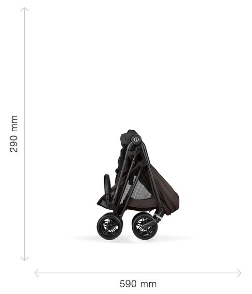 Cochecito Cybex Melio Chocolate Brown