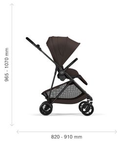 Cochecito Cybex Melio Chocolate Brown