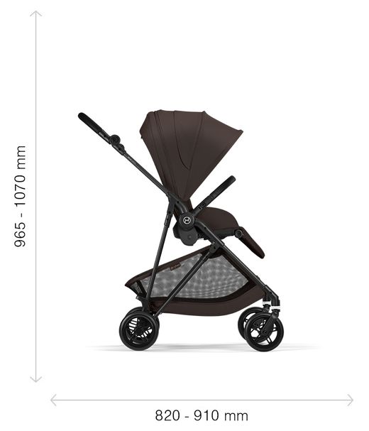 Cochecito Cybex Melio Chocolate Brown