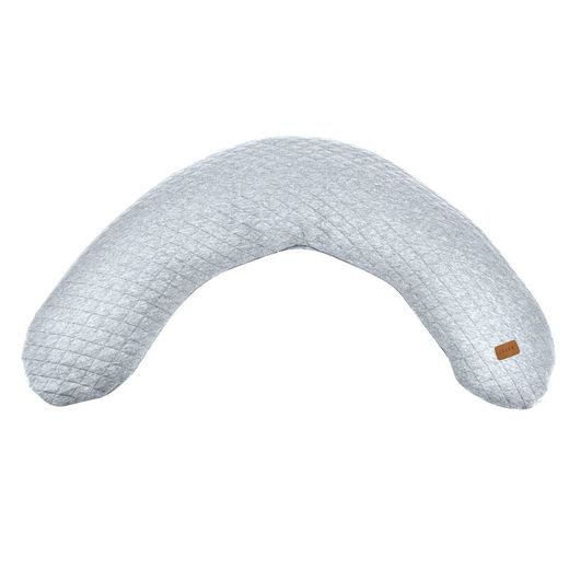 Cojín de lactancia Beaba Fleur de coton Grey