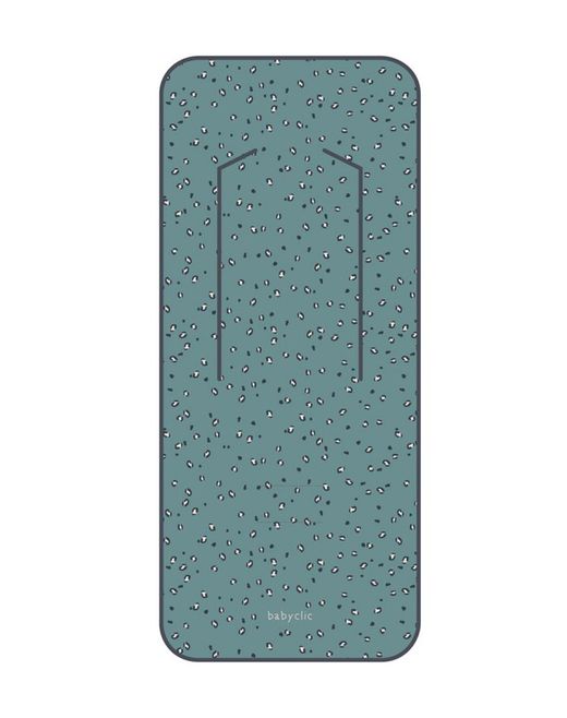 Colchoneta Babyclic Capri animal print petrol