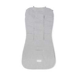 Colchoneta Pasito a Pasito Little Bloom vichy gris