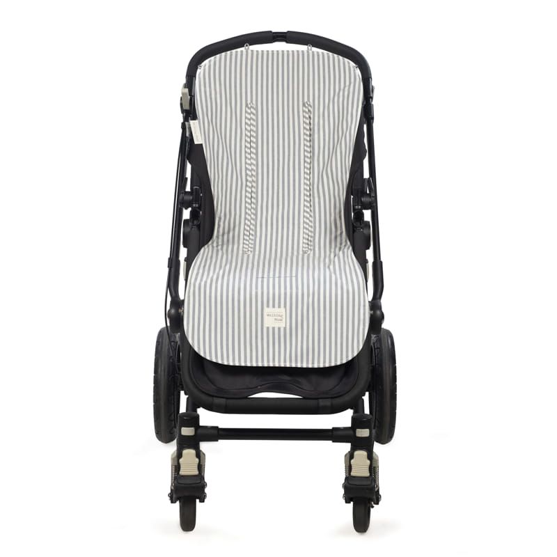 Colchoneta silla Walking Mum Praliné Rayas Matcha