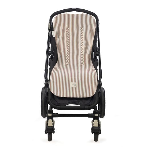 Colchoneta silla Walking Mum Praliné Rayas Moka