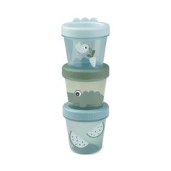Contenedor de alimentos DonebyDeer Croco Green