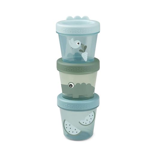 Contenedor de alimentos DonebyDeer Croco Green