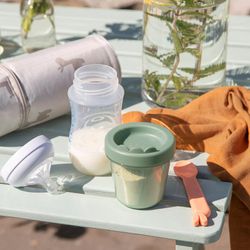 Contenedor de alimentos DonebyDeer Croco Green