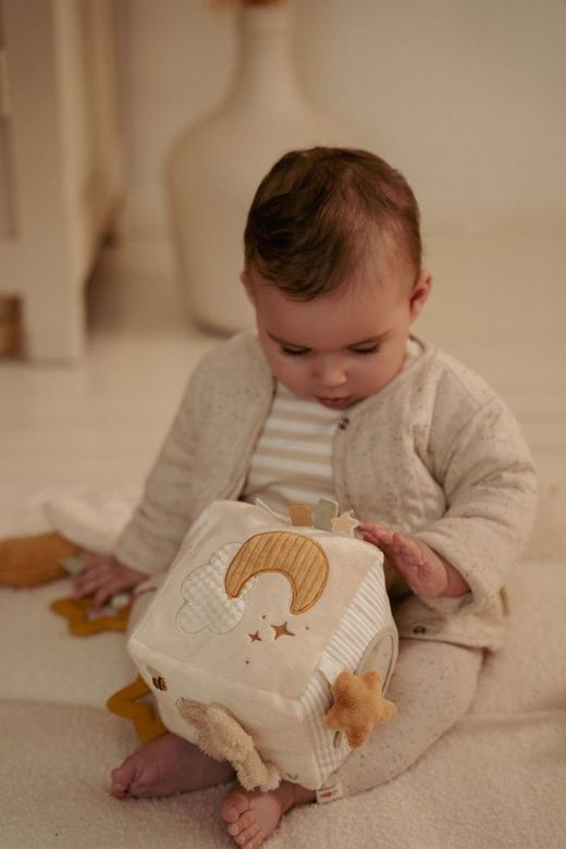 Cubo blandito de actividades Little Dutch Naturals