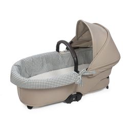 Cubre cuco Dual Walking Mum Praliné vichy/rayas Matcha