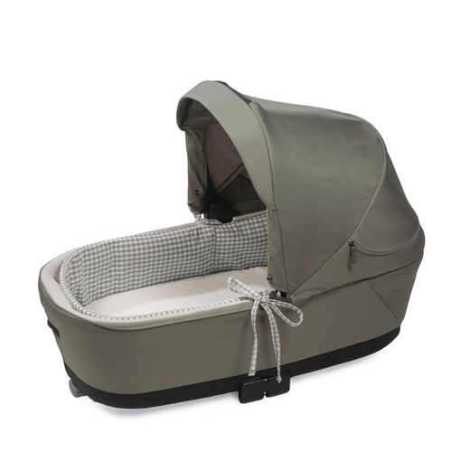 Cubre cuco varillas Walking Mum Praliné Rayas/vichy Matcha