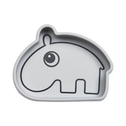 Cuenco de silicona DonebyDeer Ozzo gris
