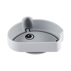 Cuenco de silicona DonebyDeer Ozzo gris