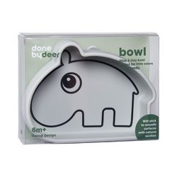 Cuenco de silicona DonebyDeer Ozzo gris
