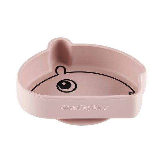 Cuenco de silicona DonebyDeer Ozzo rosa