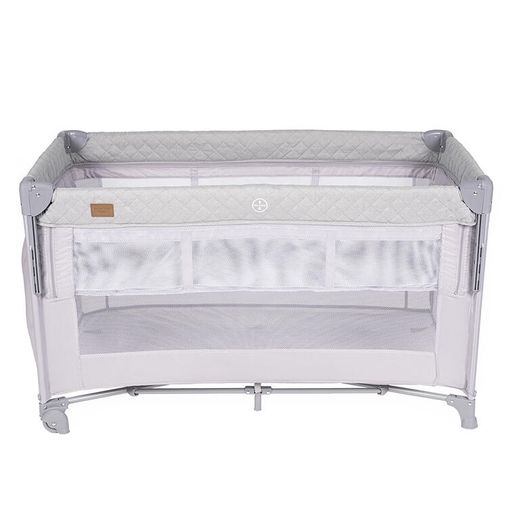 Cuna colecho de viaje Olmitos Trend light grey