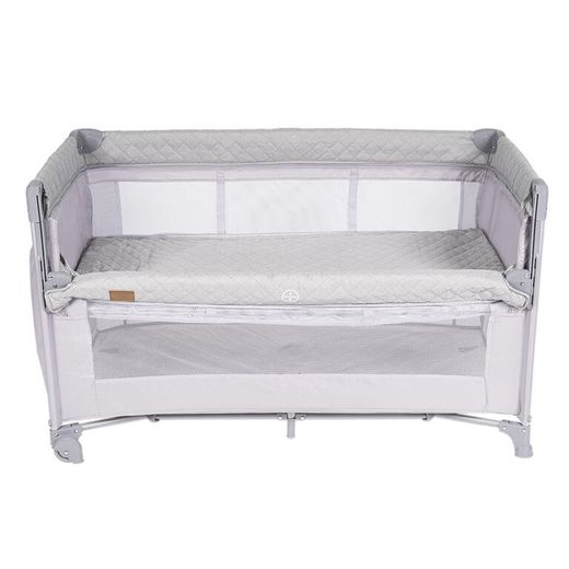 Cuna colecho de viaje Olmitos Trend light grey