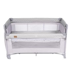 Cuna colecho de viaje Olmitos Trend light grey