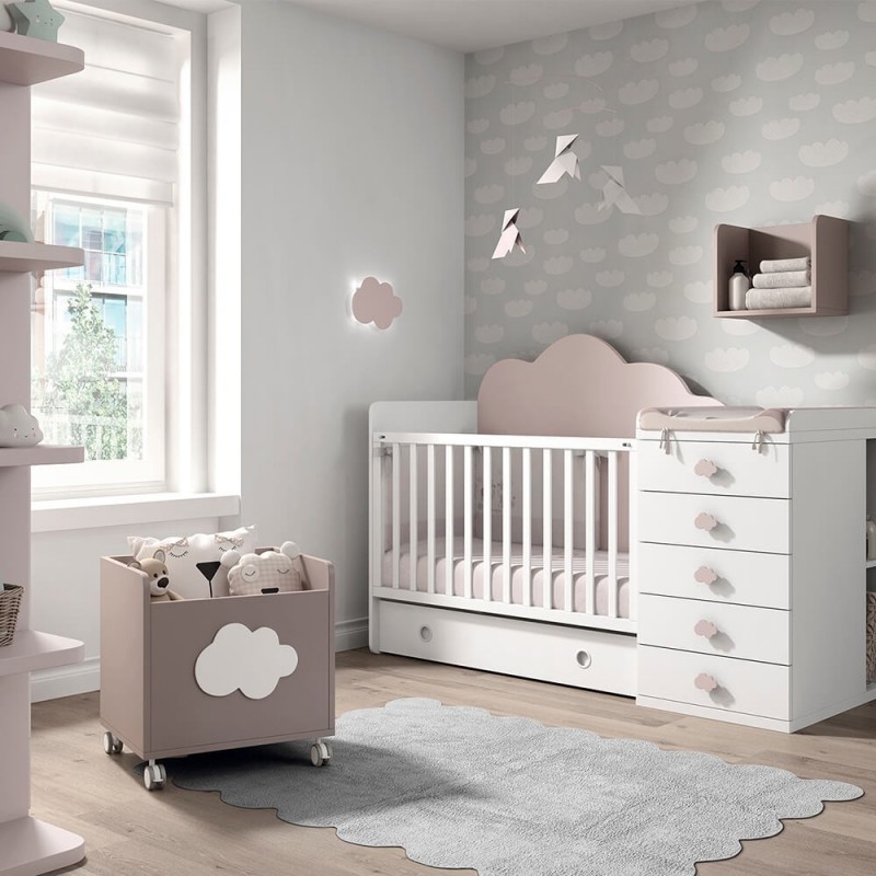 Cómoda con cajones de Muebles ROS – Dormitorios bebé