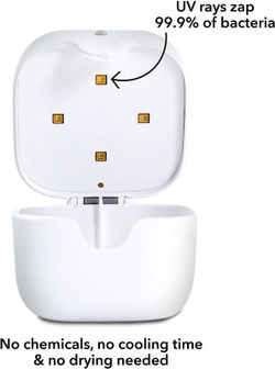 Esterilizador Nuby UV para chupetes.