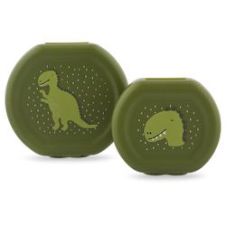 Fiambrera con clip Trixie Dino