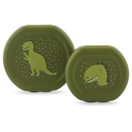 Fiambrera con clip Trixie Dino