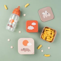 Fiambreras Snack box set Donebydeeer Nubes Papaya