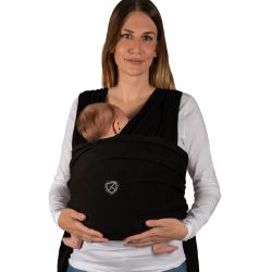 Fular portabebés Koala Cuddle Band 2 Cotton Black