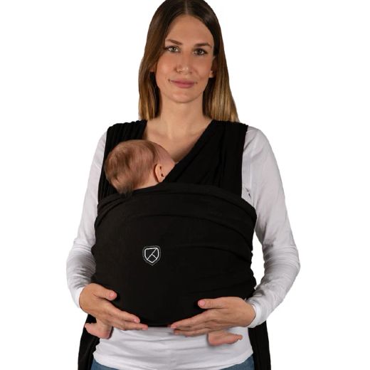 Fular portabebés Koala Cuddle Band 2 Cotton Black