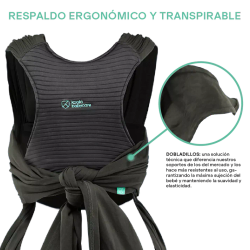 Fular portabebés Koala Cuddle Band 2 Cotton Militar Green