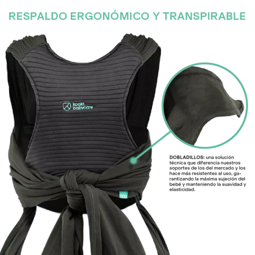 Fular portabebés Koala Cuddle Band 2 Cotton Militar Green