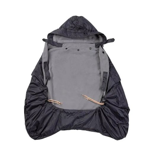 Funda de invierno Ergobaby portabebes gris carbón
