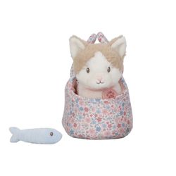 Gatito peluche Little Dutch Marley con bolsa
