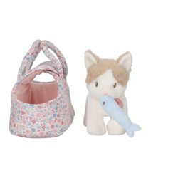 Gatito peluche Little Dutch Marley con bolsa