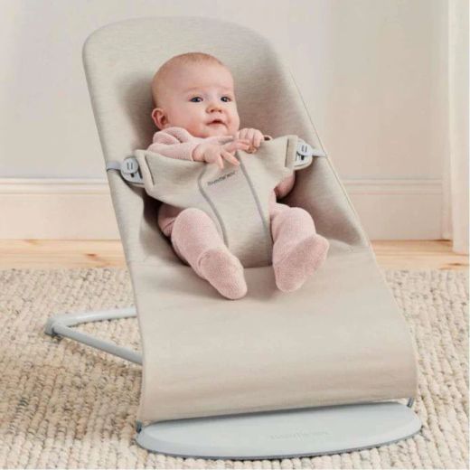 Hamaca BabyBjorn Bliss Jersey 3D Light Beige