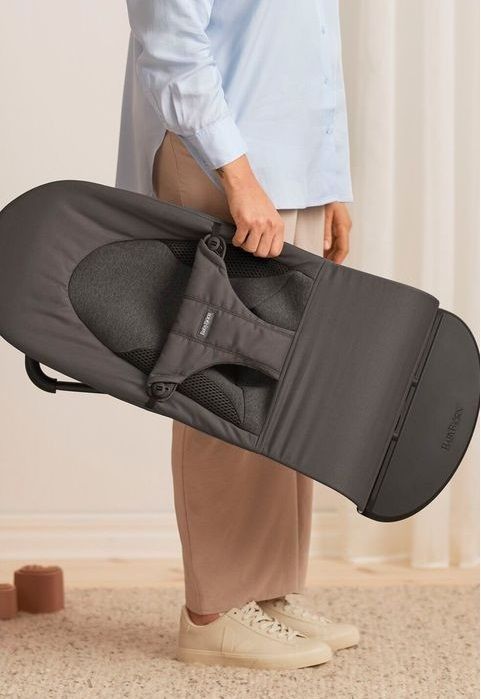 Hamaca Balance Soft BabyBjorn Dark Grey