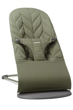 Hamaca Bliss BabyBjorn Pétalo Woven verde oscuro