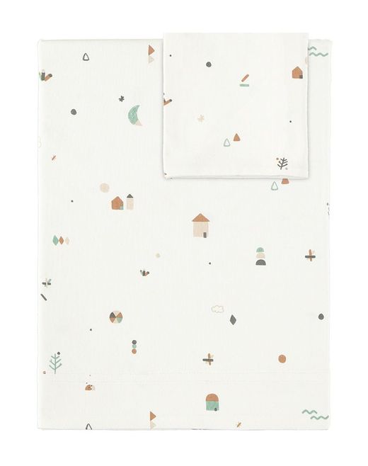 Juego de sábanas Babyclic Forest (70 x 140 cm)