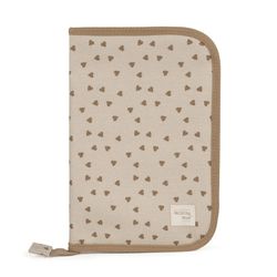 Libro de nacimiento Walking Mum Corazones Poppy Canela