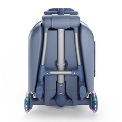 Maleta infantil 2 en 1 con asiento Kinderkraft CABBY Azul