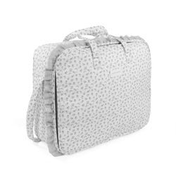 Maleta Pasito a Pasito Little Bloom Flor Gris