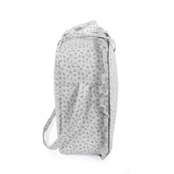Maleta Pasito a Pasito Little Bloom Flor Gris