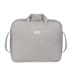Maleta Pasito a Pasito Little Bloom Vichy Gris