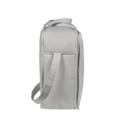 Maleta Pasito a Pasito Little Bloom Vichy Gris