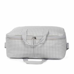 Maleta Walking Mum I Love Vichy gris