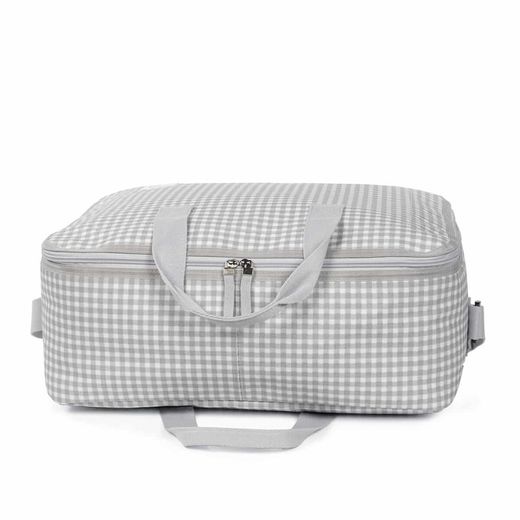 Maleta Walking Mum I Love Vichy gris
