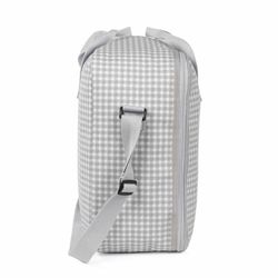 Maleta Walking Mum I Love Vichy gris