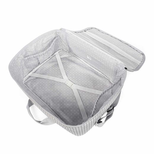 Maleta Walking Mum I Love Vichy gris