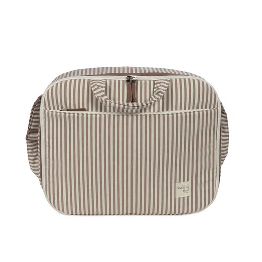 Maleta Walking Mum Praliné Rayas Moka